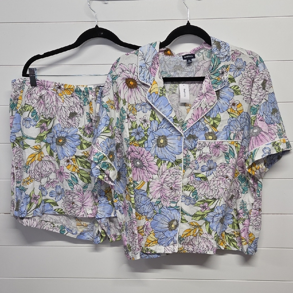 GapBody PJ Set Top Size XL Bpttom XXL NEW